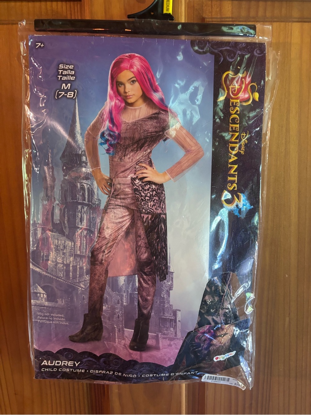 Disney Descendants 3 Audrey Pink Kids Costume - Medium (7-8)
